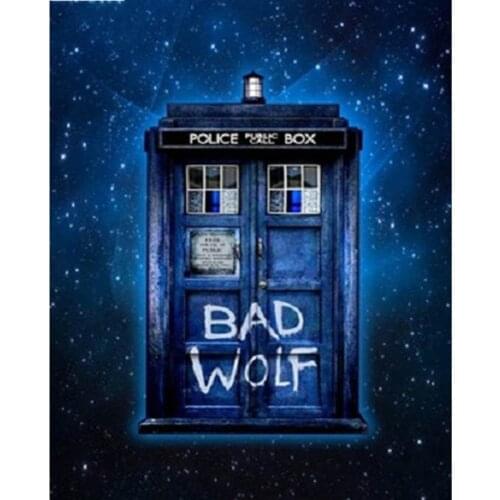 Diy Diamond Embroidery Doctor Who 5D Diamond Painting Round Square Cross Stitch Full Drill Multi-Picture Mosaic Home Decor Craft