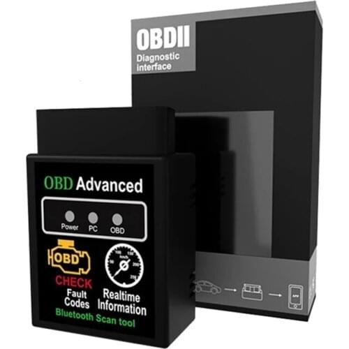 Hot OBD V2.1 mini ELM327 OBD2 Bluetooth Auto Scanner OBDII 2 Car ELM 327 Tester Car Diagnostic Tools for Android Windows Symbian