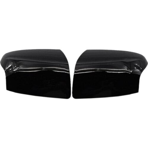 Glossy Black Car Rear View Mirror Cover Trim Side Wing Case for Ford Focus MK2 2005 2006 2007