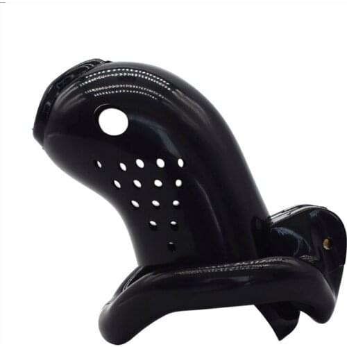 Cock Cage Male Chastity Devices For Men Stomata Penis Ring with 4 Size Ring Fish Head Shape Cock Lock Sex Toy