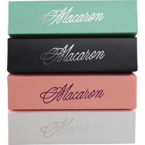 Macaron Cake Box Macaron Packaging Wedding Candy Favors Gift Laser Paper Boxes 6 Grids Chocolates Box/Cookie Box LX1285