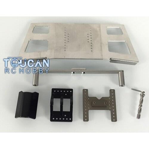 Metal LESU Front Bumper Hook For 1/14 RC TAMIYA Tractor Truck Model Bz Arco 1851 3363 TH16909-SMT5