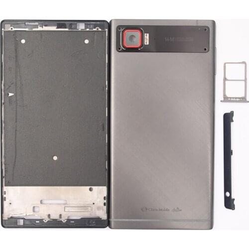 BaanSam New LCD Front Frame Battery Back Cover For Lenovo Z2 Pro K920 6 Inch Housing Case With SIM Card Tray+Top Antenna