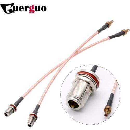 CRC9 Male Straight Switch N Type Female Bulkhead Pigtail Adapter 3G ZTE Modem Cable RG316 Cable 15cm/30cm/50cm/100cm