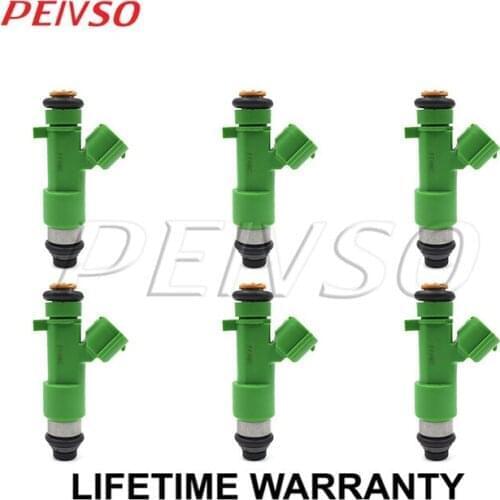 6x 16600-JK20A fuel injector for INFINITI EX35 2008~2012 FX35 2009~2012 G35 2007~2008 M35 2009~2010 3.5L VQ35