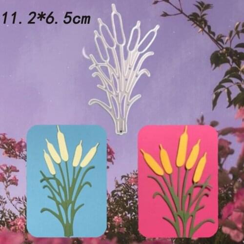 Grass metal cutting dies 2020 stencil template scrapbooking album craft stamp and dies christmas dies 2020 new mold