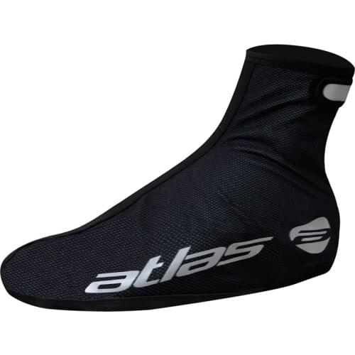 Atlas Waterproof Windproof Warm Cycling Lock Shoe Covers Reflective Bicycle Overshoes Spring autumn Winter Road Bike Shoe Cover