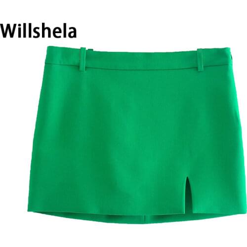 Женские юбки карандаш Willshela China At AliExpress