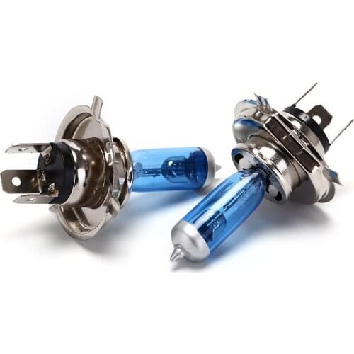 2pcs/lot Car Light Bulbs DC 12V H4 Headlight 55W/ 100W Auto Light Bulb Bulb Cars Fog Halogen Car Xenon Halogen