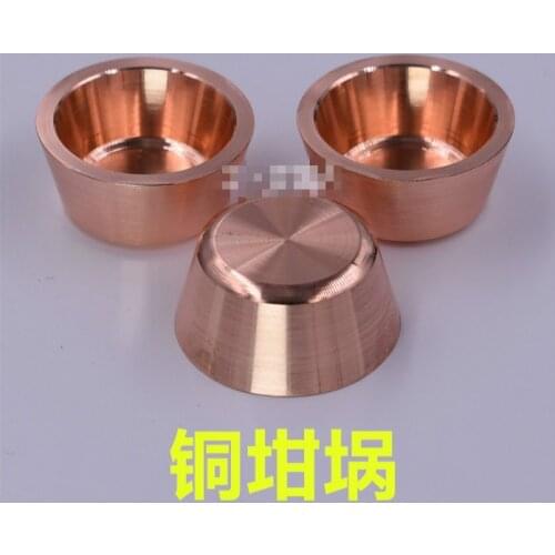 Oxygen-free Copper Crucible Copper Crucible Electron Beam Evaporation Coating Optical Coating Cu Crucible