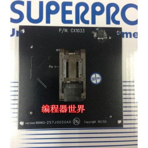 Free shipping New XELTEK SUPERPRO adapter test socket CX1033 / DX1033
