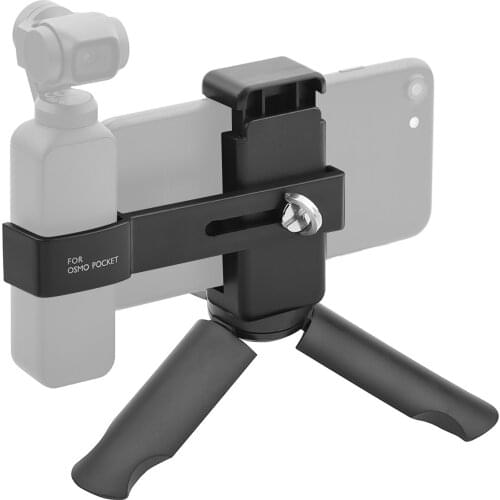 Phone Holder Tripod Stand Camera Mount Kit Replacement Expansion Accessories for DJI Osmo Pocket/ Pocket 2 for Live Streaming