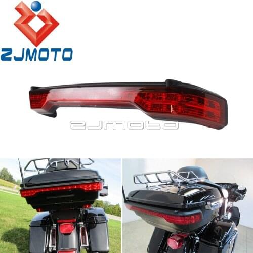 For Harley 2014-2018 Tour Pak LED Tail Light w/ Turn Signals Brake Lamp For Electra Glide Ultra Classic Road Glide Tri Glide