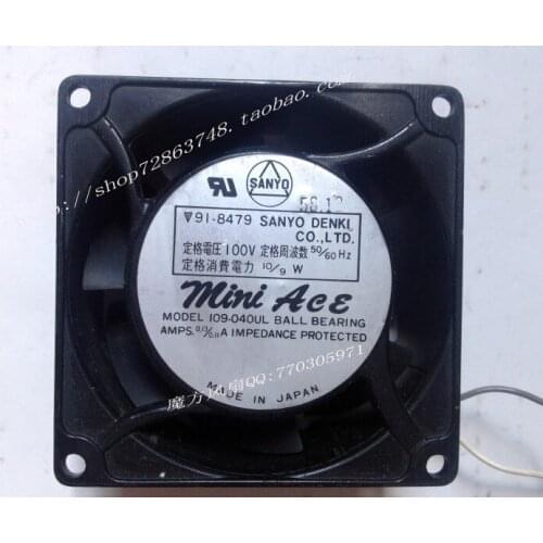 FOR Sanyo 8038 AC fan 100V 10 / 9W 91-8479 109S093 quality assurance