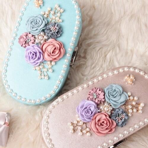 HOSENG PU Leather Necklace Bracelets Jewelry Box With Metal Lock Women Elegant Earrings Rings Storage Case Birthday Gift HS_903