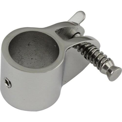 Stainless Steel 316 Spring-pull Sliding Sleeve Sliding Sleeve Yacht Awning Accessories 7/8 "