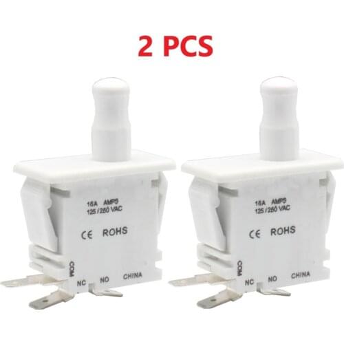 Cherry Push button normally closed selflocking momentary dryer door switch
