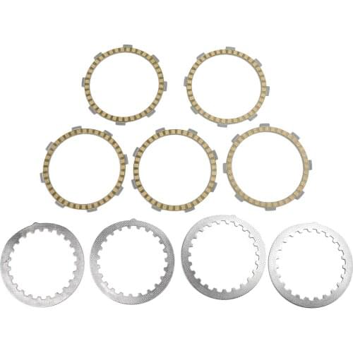 Topteng Clutch Kit Steel & Friction Plates fit for Yamaha XT125 RT100 RS100 TZR80 YBR125 Motorcycle Accessories