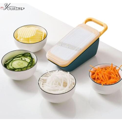 OYOURLIFE 8 In 1 Kitchen Multi-function Vegetable Cutter Mandoline Slicer Potato Carrot Cucumber Slicer Grater Kitchen Gadgets