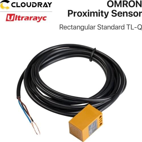 OMRON Square Proximity Switch TL-Q5MC1-Z Sensor 24VDC Three-wire NPN Normally Open Sensing Distance 5mm for CNC Machine