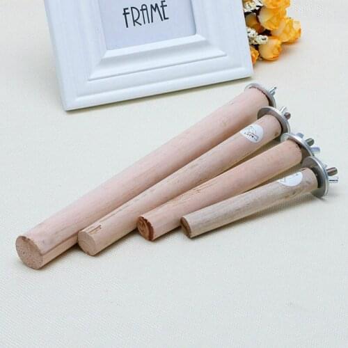 Bird Cage Perches Stand Platform Chew Toy Paw Grinding Clean for Parrot Parakeet