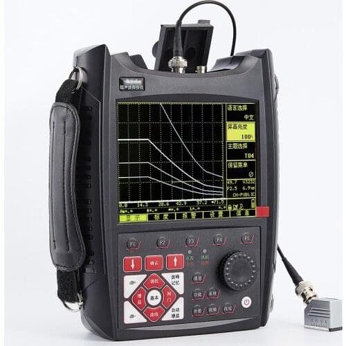 Portable industrial flaw detection equipment Digital Metal Ultrasonic Flaw Detector