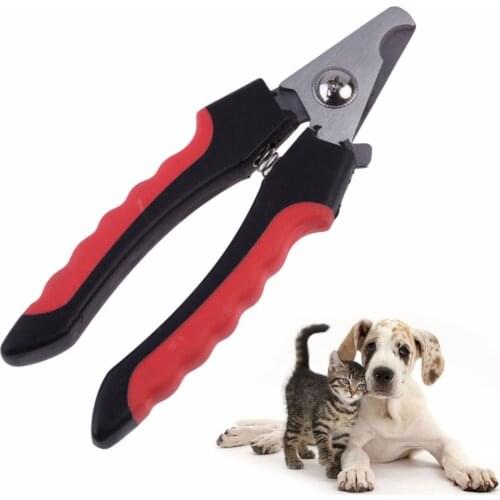 Professional Pet Dog Nail Clipper Cutter Stainless Steel Grooming Scissors Clippers for Animals Cats Dogs DropShipping