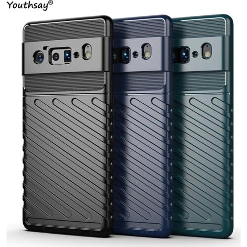 For Google Pixel 6 Pro Case Rubber Silicone Protective Armor Shell Case For Google Pixel 6 Pro Cover For Google Pixel 6 Case