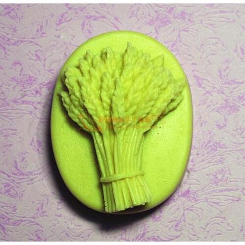 Wheat Silicone Soap mold candle mould DIY Carft molds S009