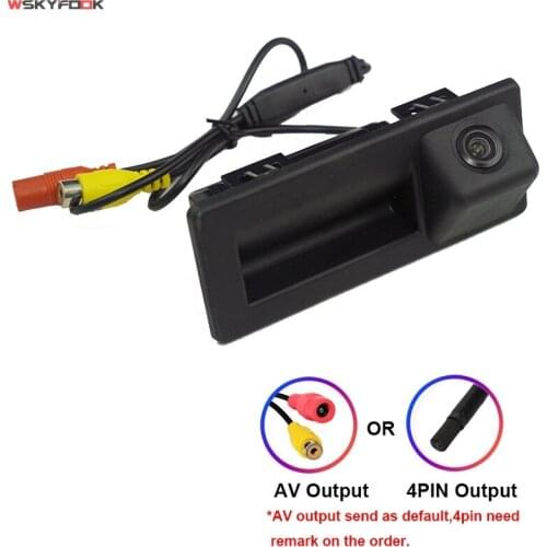 Special Car Trunk Handle Rear View Reverse Camera For Volkswagen VW Touran 2 facelift 2017 2018 2019 Waterproof Camera
