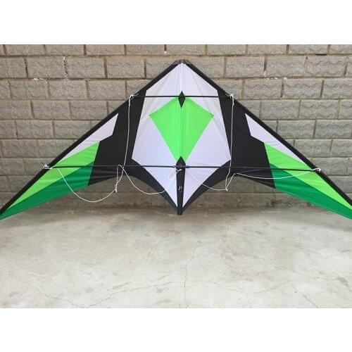 Triangle Teaching learning dual line stunt kite teach education cerf volant vlieger sport parachute trainer delta kites nylon