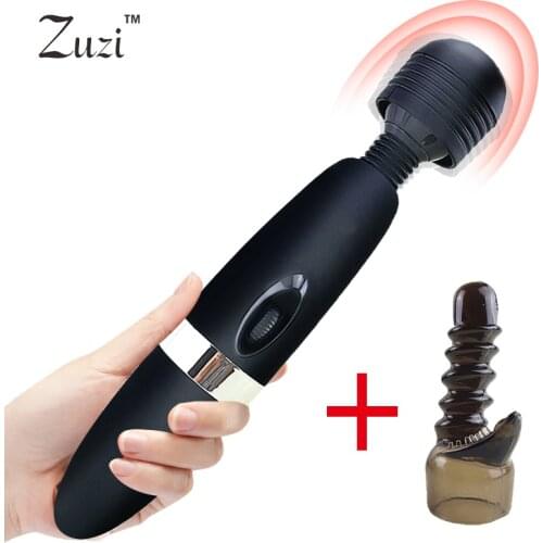 USB charged sex toys Vibrator Big Heads AV Massager G Spot Clit Stimulator Adult Sex Toys for Female vagina Masturbator Adult