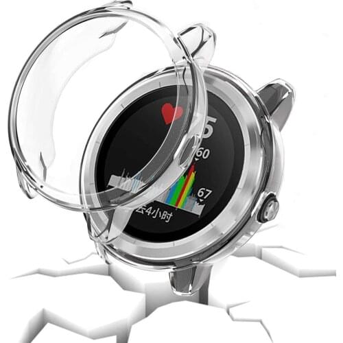 TPU Protective Case Cover for Garmin Vivoactive 3 Music Protection Cover Shell Smart Watch Bracelet Colorful Protector Cover