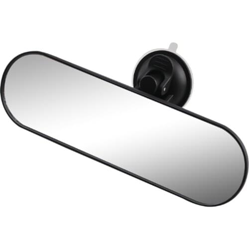 Rear View Mirror, Universal Car Truck Mirror Interior RearView Mirror Suction Cup, 220*65mm