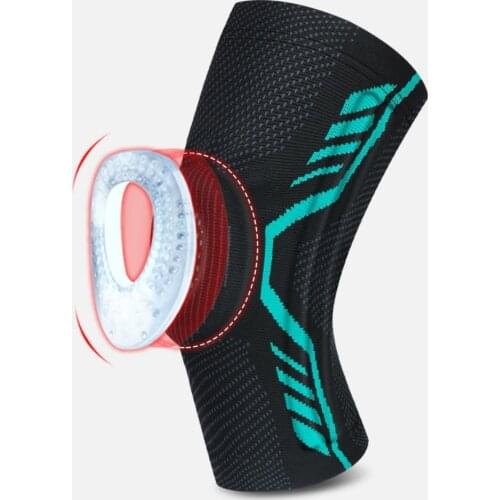 1PC Elbow Knee Pads Weight Lifting Basketball Running Jogging Knee Pad Sleeve Thermal Compression Leg Support Sports Safety