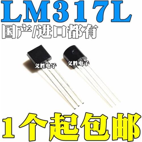 10 pçs/lote LM317L TO92 WS LM317LZ LM317