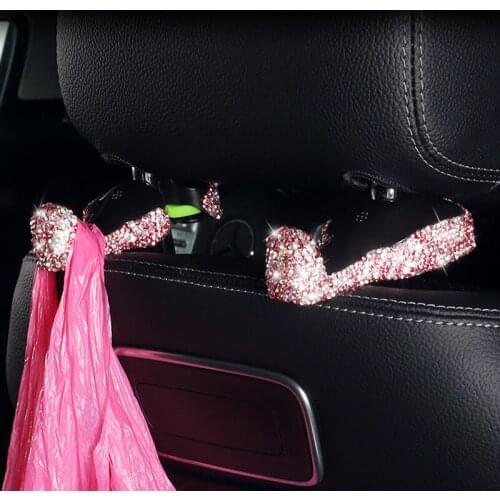 2 Pcs Car Hook Organizer Hanger for Car Interior Accessories for Headrest Back for BMW Small Hood Paste Accessories