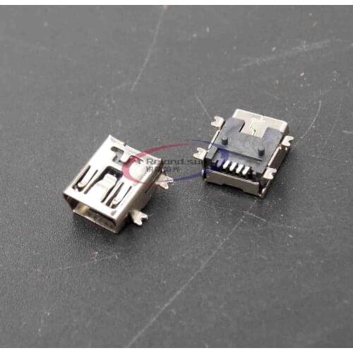 20PCS Mini USB SMD 5 Pin Female Mini B Socket Connector Plug