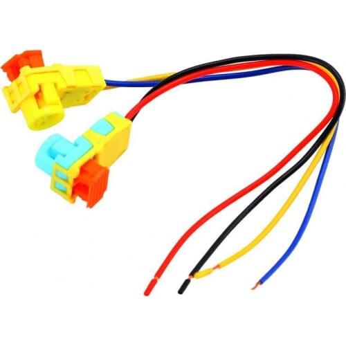 2x Airbag- Clockspring Spring Wire Plug Connector For Sonata Verano Focus Volt Plastic Plug with Wire