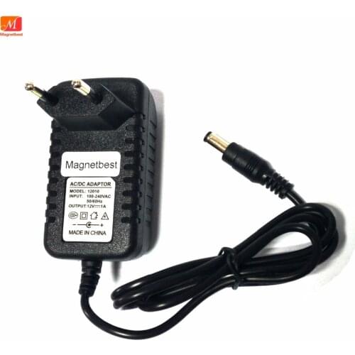 20pcs/lot 12V1A AC 100V-240V Converter power Adapter DC 12V 1A 1000mA Power Supply EU Plug DC 5.5mm x 2.5mm EU US plug