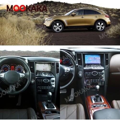 PX6 4+64 Tesla Style Screen Android 9.0 Car Multimedia Player For Infiniti FX25 FX35 FX37 Qx70 2009-2013 Car GPS Radio Stereo