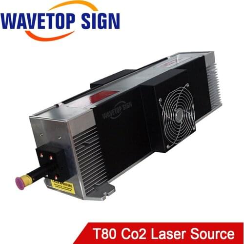 DAVI Co2 Laser Module 80W RF Laser Module T80 Input Power Supply DC48V 30A for Co2 Laser Marking Machine