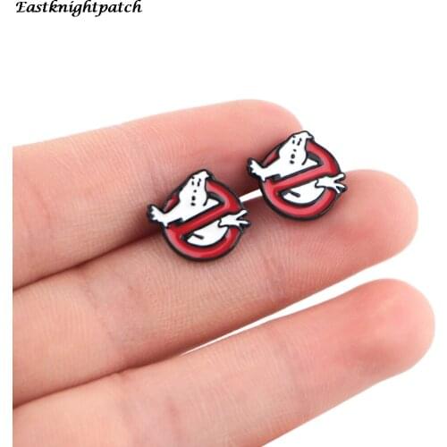 E2428 Cartoon Ghost Fashion Earring For Women Girls Kids Jewelry Gift