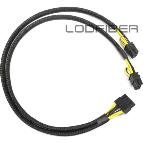 LODFIBER 10pin to 8+8pin Power Adapter Cable for HPE ProLiant DL580 G8 and GPU 50cm