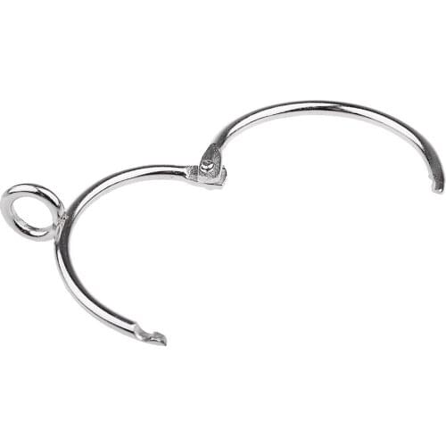 12 Pack Rings Curtain Eyelets Strong Metal Decorative Drapery Window Curtains Ring with Eyelet Rustproof