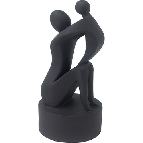 Collectible Mother and Son Statue Souvenir Abstract Mother Love Figurine Hand Painted Mum Love SculptureMothers Day Gift Decor