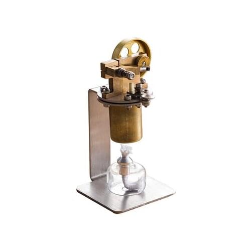 Stirling steam engine model Mini copper boiler small steam engine model Physical experiment Toy gift