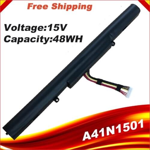 Original 15V A41N1501 Battery for ASUS GL752JW GL752 GL752VL GL752VW N552 N552V N552VW N752 N752V N752VW Series
