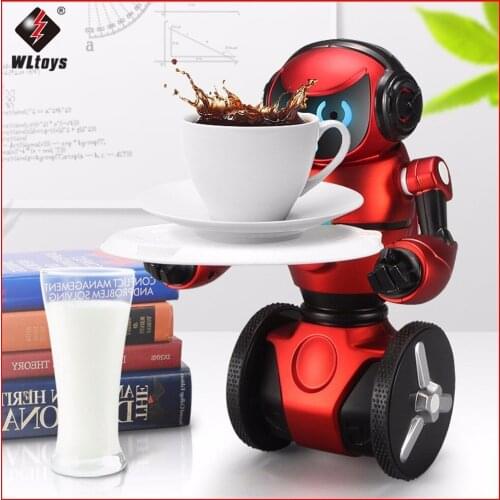 Origial WLtoys F1 2.4G RC Robot Toys 3-Axis Gyro Intelligent Gravity sensor Balance RC Smart Robot Kids Toy