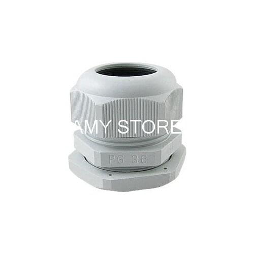 PG36 22-32mm Cables White Plastic PG36 Water Proof Joints